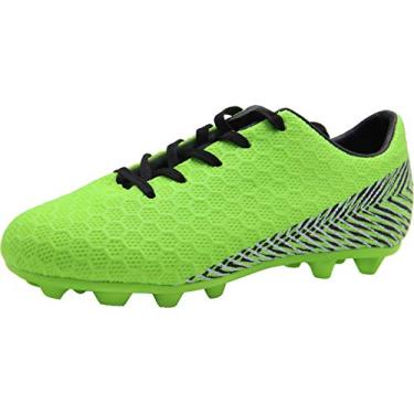 Imagem de Chuteiras de futebol infantis BomKinta FG com suporte para arco e flecha esportiva ao ar livre, #4 Green, 10.5 Little Kid