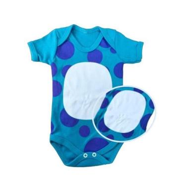 Imagem de Body bebê manga curta Verão 3 à 9 meses - Dino Baby, Lisa din, P