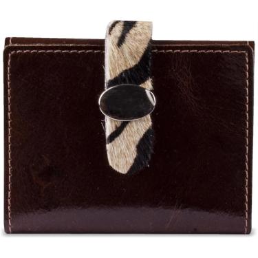 Imagem de Carteira Animal Print de Couro Artlux