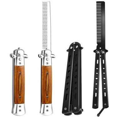 Imagem de Escova de cabelo de bolso Chengu, 2 peças, pente, escova de cabelo de 