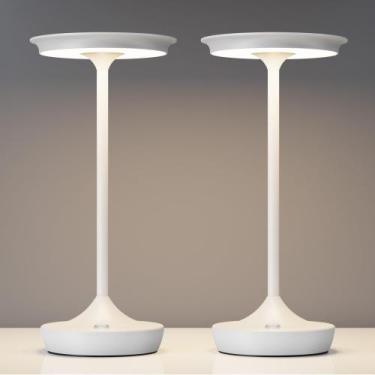 Imagem de Candeeiro de mesa YHT sem fio recarregável de 6000mAh à prova d'água, 