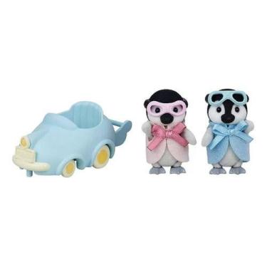 Imagem de Sylvanian Families Carrinho Dos Bebês Pinguins - Epoch 5695