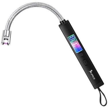 Imagem de Isqueiro elétrico SUPRUS USB-C Recarregável Preto
