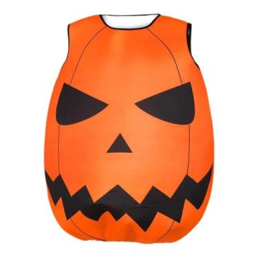 Imagem de APLVFFZH Fantasia de Abóbora, Fantasia Engraçada de Halloween, Roupas de Apresentação para Show de Carnaval