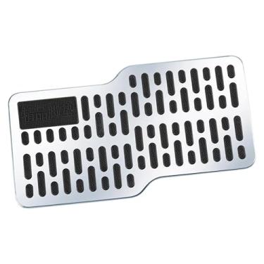 Imagem de FytStycale Descanso automático para os pés, pedal, apoio para os pés, pedal morto, fácil de instalar, fixação resistente, substituição direta, aço inoxidável,