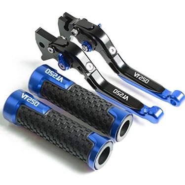 Imagem de Para Honda VT250 VT 250 MC20(SPADA) 1989-1991 1990 Alavanca de embreagem de freio e alavanca de 22 mm guidão alavanca de embreagem de freio de motocicleta (cor: 1)