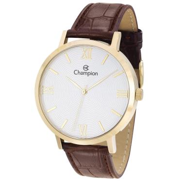 Imagem de Relógio Masculino Champion CN20604B Couro Marrom