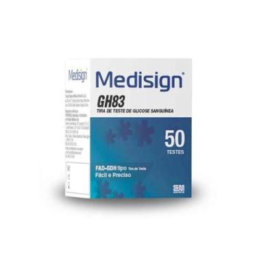 Imagem de Tiras de Glicose Medisign GH83 - Caixa com 50 Unidades - CEPALAB