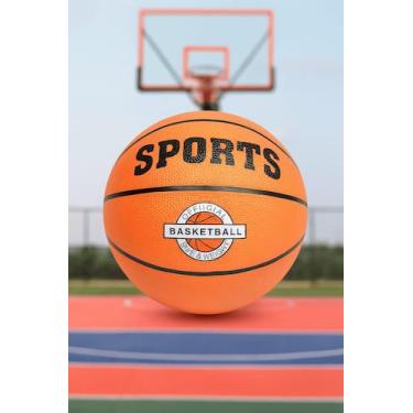 Imagem de Bola de Basquete Oficial Nº7 Quadra e Rua com Textura Antiderrapante e