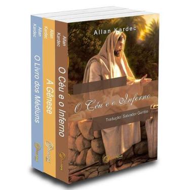 Imagem de Kit O Livro dos Médiuns + A Gênese + O Céu e O Inferno - 3 Livros de A
