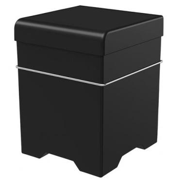 Imagem de Lixeira 5,4L com Suporte de Parede e Alça Interna para Sacola Ideal pa