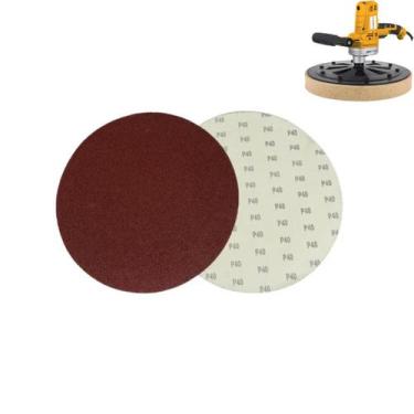 Imagem de Kit 10 Disco Lixa G40 365mm Para Desempenadeira de reboco - CHIAPERINI