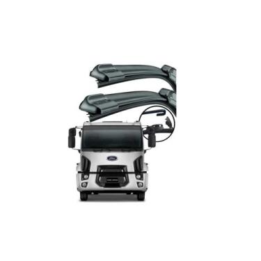 Imagem de Kit Par Palhetas Limpa Para-brisa Caminhão Ford Cargo 1319 Após 2011 -