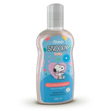 Imagem de Cottonbaby snoopy baby condicionador toque algodao 200 ml