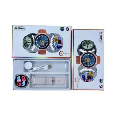 Imagem de Relógio Inteligente Para Homens E Mulheres 7 HD AMOLED Bluetooth Chama