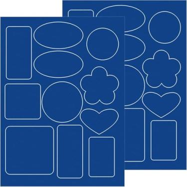 Imagem de Pndeyo 22 peças de remendos de jaqueta acolchoada, remendo de reparo de nylon autoadesivo, tamanhos mistos de formas à prova d'água para casacos, roupas, tendas, sacos de dormir, calças de esqui,