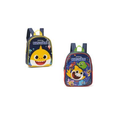 Imagem de Mochila Costas Infantil 11" Baby Shark Luxcel IS38969BS
