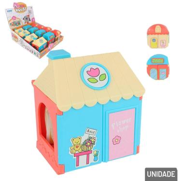 Imagem de Casinha de Bonecas com Acessórios 6 Pçs Color - Tudo em Caixa