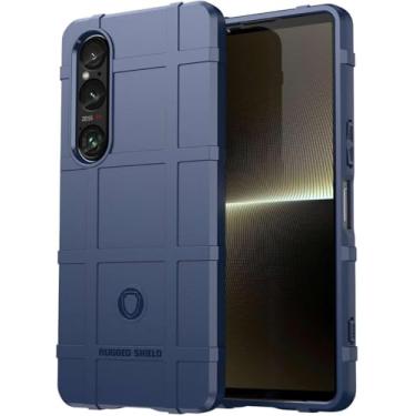 Imagem de Capa Case Para Sony Xperia 1 VI (Tela 6.5) Rugged Shield Anti Impacto (Azul)