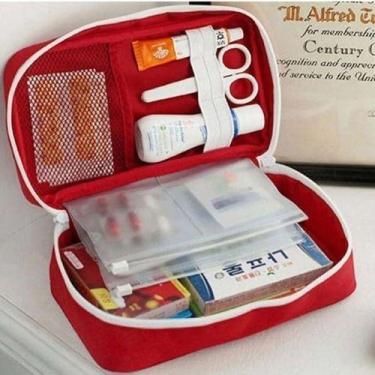Imagem de Necessaire Bolsa Porta Medicamentos E Primeiros Socorros G - D' Presen