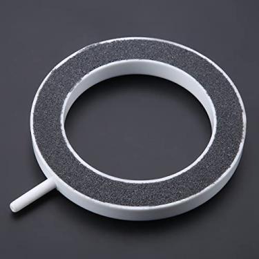Imagem de Tnfeeon Difusor de Bolha de Oxigenação, Aerador de Pedra Sinterizada Resistente Com Diâmetro de 1,5", Facilmente Instalado para Aquários e Tanques de Peixes (125*H18mm)