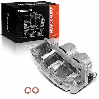 Imagem de A-Premium Conjunto de pinça de freio a disco com suporte compatível com modelos Ford selecionados - Para F-150 1996-2003, F-150 Heritage 2004 - Lado do passageiro dianteiro direito