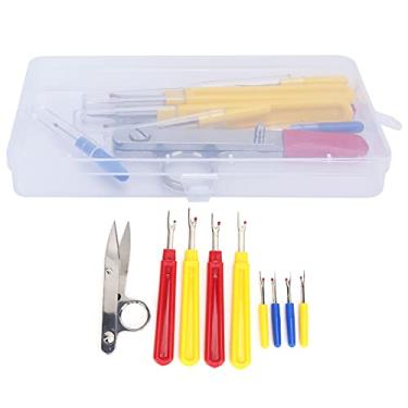 Imagem de Rasgadores de costura grandes e confortáveis, alça de linha, dispositivo para artesanato DIY, feito de metal e plástico de alta qualidade, adequado para a maioria das pessoas