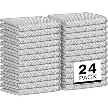 Imagem de Pano de prato de metal de 3 camadas, pano de prato sem arranhões, pano de prato de arame multiuso para lavar louça molhado e seco, panos de prato de limpeza de cozinha, pias, pratos, topo de fogão, 18