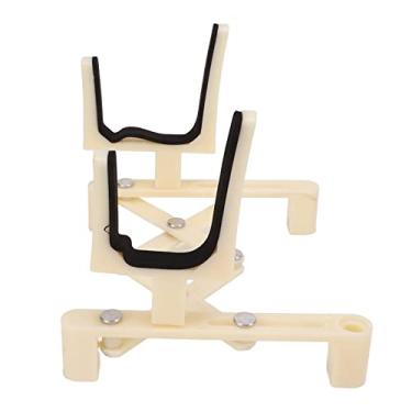 Imagem de SPYMINNPOO Suporte de Exposição Dobrável para Violino, Construção Resistente, Suporte para Violino para Proteção (Bege)