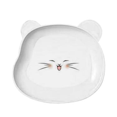 Imagem de Pratos em formato de urso,Mesa de Pratos Doces | Placas de biscoito em forma de urso de desenho animado, placas de comida para crianças, padrões de qualidade alimentar, uso doméstico Hoghaki