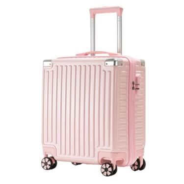 Imagem de Mala de bagagem de 37 litros pequeno carrinho multinível pode ser embarcado para viagens e armazenamento de viagem de negócios conveniente caixa portátil com rodízios rotativos de 360 graus bolsa