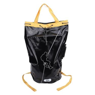 Imagem de SPYMINNPOO Mochila de Corda, Bolsa para Equipamento de Escalada Com Furos de Drenagem e Cabides Internos para Resgate Ao Ar Livre e Canionismo (45L)