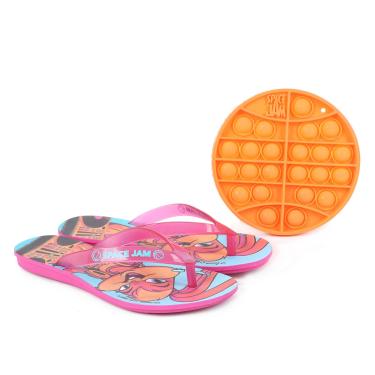 Imagem de Chinelo Infantil Grendene Kids Space Jam Ii Pop It Feminino-Feminino