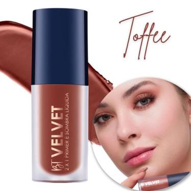 Imagem de Bt velvet 2x1 sombra liquida primer bruna tavares, TOFFEE