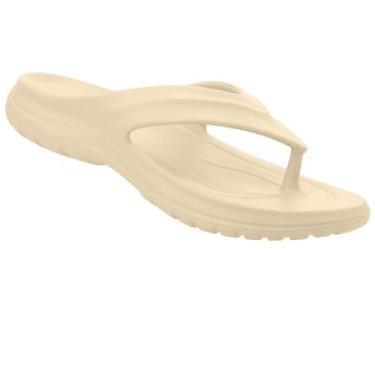 Imagem de Chinelo Masculino Nuvem de EVA Dedo Leve, Super Macio, Confortável e Antiderrapante para o Dia a Dia (Nude, BR, Adulto, Faixa Numérico, 37, 38)