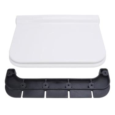 Imagem de Generic Cadeira de Chuveiro de Plástico Minimalista Japonesa Montada na Parede, Instalação Conveniente, Assento de Banheiro para Idosos