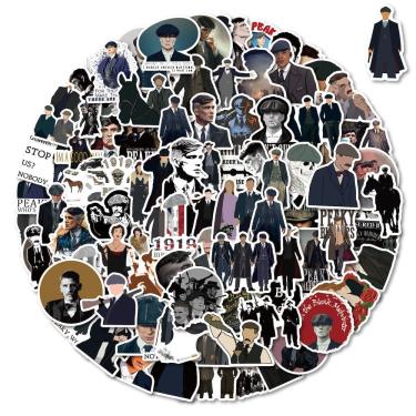 Imagem de Adesivos Peakys Blinderse Anime Cartoon 59 unidades de PVC impermeável