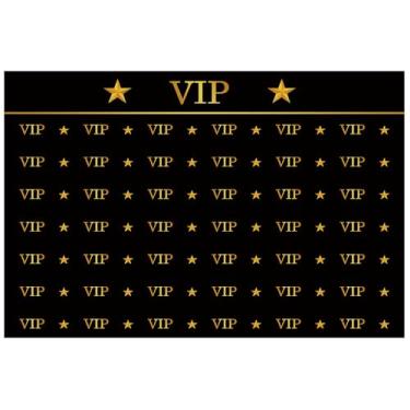 Imagem de VitalCozy Pano de fundo para fotografia VIP de 20 x 3,5 m, tapete vermelho, cenário de prêmio de filme, coroa, estrela, preto, para estúdio fotográfico, tecido de poliéster, celebridades, cerimônias