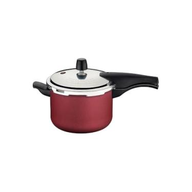 Imagem de Panela de Pressão Antiaderente Teflon, Alumínio e Baquelite, 4,5L, 40x21x22cm, 1,2kg