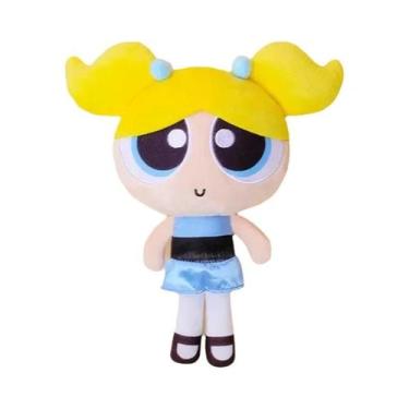 Imagem de Boneca De Pelúcia Powerpuff Girls Buttercup Bubbles Blossom 23cm 35cm 