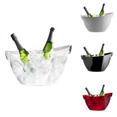 Imagem de Champanheira Acrílico 12litros Luxo Resistente Várias Cores - NEOPLAS,