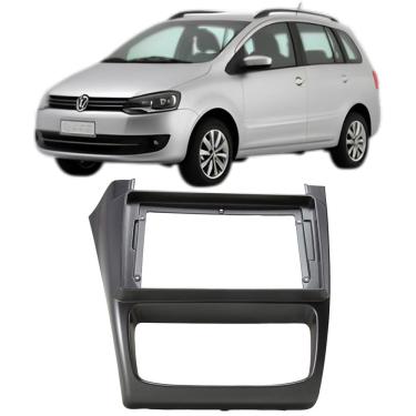 Imagem de Moldura 9 Polegadas Spacefox 2014 à 2019 Grafite Painel Central Multimidia