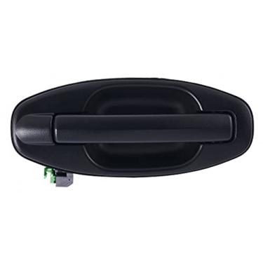 Imagem de Maçaneta de porta de substituição externa preta do lado do motorista para Hyundai Santa Fe 2001-2006