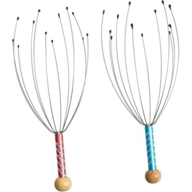 Imagem de Massageador de Cabeça Relaxante para Massagem Cafuné, Carinho para Cachorro e Criança