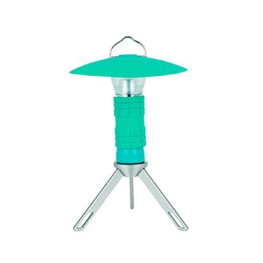 Imagem de Lanterna portátil de camping para barraca com tripé removível emergência LED recarregável via USB alça suspensão