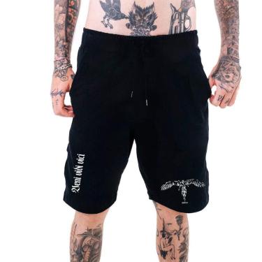 Imagem de Bermuda Moletom Masculina‎ Anjo Veni Vidi Vici All Abstract-Masculino