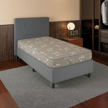 Imagem de Colchão Espuma Solteiro D23 Quarto Cama 188x88x12 - BT.