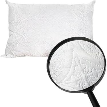 Imagem de Travesseiro de Poliester Multivix Macio Suporte Firme com Capa Matelada 50cm x 70cm - Branco