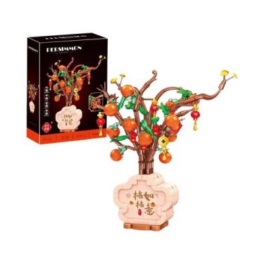 Imagem de Flores Artificiais Criativas DIY Blocos De Montar Decoração Para Casa 