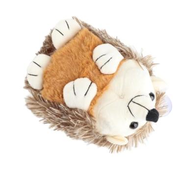 Imagem de Generic Ouriço Recheado Brinquedo de Pelúcia Macio Bonito Ouriço Boneca para Crianças Presente Kawaii Crianças Brinquedos de Pelúcia para Decoração de Casa, 17cm, 3 + Anos de Idade (marrom #30)